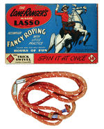 "THE LONE RANGER'S MAGIC LASSO" BOXED WITH BADGE.