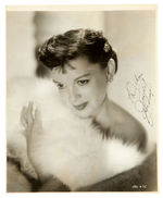 "TO JOHN JUDY GARLAND" VINTAGE AUTOGRAPHED PHOTO.