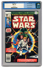 “STAR WARS #1” COMIC BOOK 9.6 CGC-GRADED.”