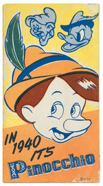 "PINOCCHIO" DAIRY GLASSES FOLDER.