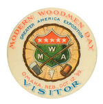 "MODERN WOODMEN DAY" FROM OMAHA 1899.