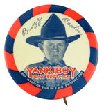 "BUZZ BARTON" CHILD WESTERN STAR CIRCA 1930 ENDORSES "YANKIBOY PLAY CLOTHES."