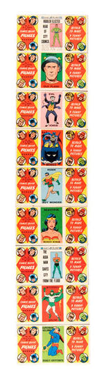 "COMIC BOOK FOLDEES" GUM CARDS.