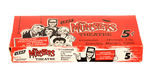 "THE MUNSTERS" GUM CARD BOX WITH PACKS/WRAPPER.