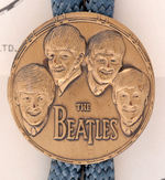 "THE BEATLES OFFICIAL CUFF LINKS/LARIAT TIE" PAIR ON STORE CARDS.
