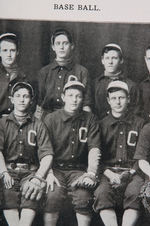 CASEY STENGEL IN "THE CENTRALIAN" HIGH SCHOOL 1908 YEARBOOK.