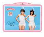 “PINK LADY” SCARCE JAPANESE  METAL LUNCH BOX.