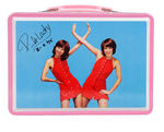 “PINK LADY” SCARCE JAPANESE  METAL LUNCH BOX.