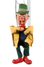 "MAD HATTER" BOXED MARIONETTE FROM ALICE IN WONDERLAND SERIES.