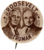 SCARCE "ROOSEVELT/TRUMAN" 1944 JUGATE.