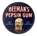 "BEEMAN'S PEPSIN GUM" MIRROR.