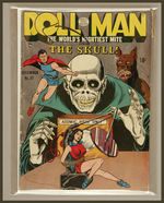 "DOLL MAN" NO. 37 UNSIGNED COVER TRIBUTE TO LOU FINE.