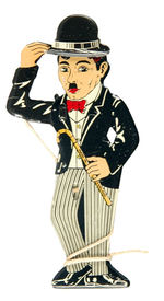 CHAPLIN LITHO TIN MECHANICAL TOY.