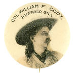 "BUFFALO BILL" FROM 1896-98 PERSONALITY SET.