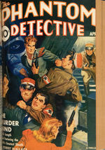 “THE PHANTOM DETECTIVE” HARDCOVER BOUND PULPS.