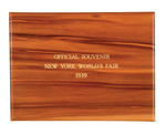 1939 NEW YORK WORLD'S FAIR BOXED SPOON SET.