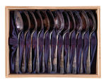 1939 NEW YORK WORLD'S FAIR BOXED SPOON SET.