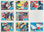 “BATMAN TOPPS SERIES B GUM CARD SET WITH WRAPPER.