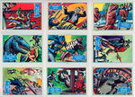 “BATMAN TOPPS SERIES B GUM CARD SET WITH WRAPPER.