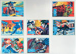 “BATMAN TOPPS SERIES B GUM CARD SET WITH WRAPPER.