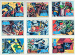 “BATMAN TOPPS SERIES B GUM CARD SET WITH WRAPPER.