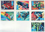 “BATMAN TOPPS SERIES B GUM CARD SET WITH WRAPPER.