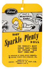 "BABY SPARKLE PLENTY" BOXED DOLL COMPLETE WITH STRING TAG.