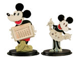 MICKEY AND MINNIE MOUSE CELLULOID NOVELTIES.
