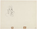 "DOGNAPPERS" ORIGINAL PRODUCTION DRAWING FEATURING MICKEY MOUSE.