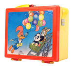 WALTER LANTZ CHARACTERS FEATURING WOODY WOODPECKER RARE BRAZILIAN LUNCH BOX.