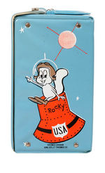 “BULLWINKLE LUNCH KIT” RARE VINYL LUNCH BOX WITH THERMOS.