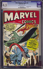 MARVEL MYSTERY COMICS #91, APRIL 1949. CGC 4.5