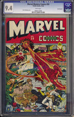 MARVEL MYSTERY COMICS #59, OCTOBER 1944. SAN FRANCISCO PEDIGREE CGC 9.4