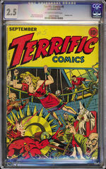 TERRIFIC COMICS #5, SEPTEMBER 1944. CGC 2.5