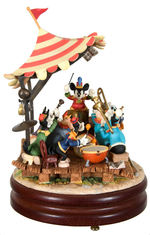 "THE BAND CONCERT" LTD. ED. MUSIC BOX FROM THE JAPANESE MARKET ONLY  "MICKEY'S WORKSHOP SERIES."