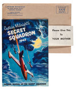 "CAPTAIN MIDNIGHT SECRET SQUADRON 1946" COMPLETE KIT W/DECODER.