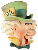 MAD HATTER FIGURAL STRING HOLDER.