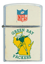 "NFL GREEN BAY PACKERS" 1963 LIGHTER.