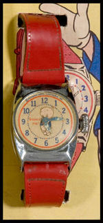 "PORKY PIG WRIST WATCH" BOXED.