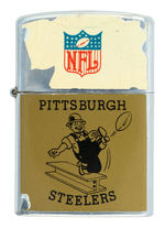 "NFL PITTSBURGH STEELERS" LIGHTER.