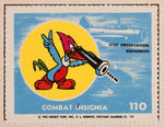 "COMBAT INSIGNIA/WAR INSIGNIA" STAMP ALBUM TRIO FEATURING DISNEY STUDIO DESIGNS.