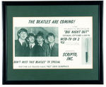 THE BEATLES RARE SCRIPTO PEN TV SPECIAL SIGN (VARIANT).