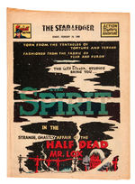 "THE SPIRIT SECTION" LOT OF FOUR CONSECUTIVE BY WILL EISNER.