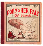 RARE VOL.1. NO.1 COMIC MONTHLY "POLLY & HER PALS" PLATINUM AGE COMIC BOOK.