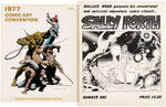 GROUP OF SIX COMIC ART FANZINES & PORTFOLIO W/LEGENDARY ARTISTS.