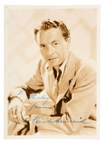 "CASABLANCA" CO-STAR PAUL HENREID VINTAGE SIGNED PHOTO.