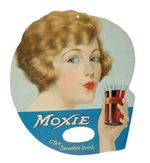 "MOXIE" CHINA AND FAN LOT.