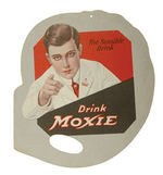 "MOXIE" CHINA AND FAN LOT.