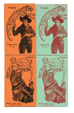 MOVIE STARS/WESTERN STARS WITH ANIMALS UNUSUAL CARDS.