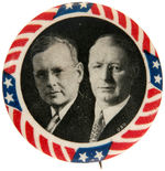 LANDON AND KNOX 1936 JUGATE BUTTON.